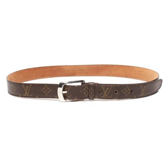 Louis Vuitton Accessories - Louis Vuitton Belt Ceinture Ellipse Monogram Brown And Others